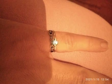 Anillos abiertos con cara feliz sonriente para mujer, anillos abiertos ajustables apilables de enlace, joyería trenzada, Color plateado antiguo Punk, A835