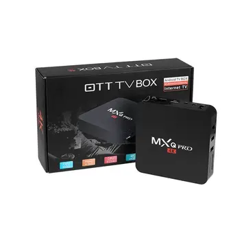 

Android OTT TV SMART TV BOX MXQ Pro HDMI 4K 1GB RAM 4GB ROM