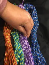 CAMPINGSKY-Cuerda de paracaídas Paracord 550 Mil Spec tipo III 7 hebras, cuerda para senderismo, tiendas de campaña, excursiones, camping, 100 pies, 200 colores