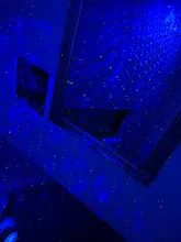 Bluetooth Projector Light-Decor Night-Light Starry Sound-Activated Water Wave Music Usb Led