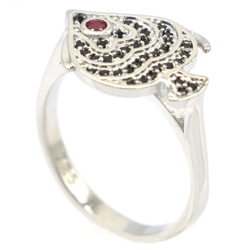 Серебряные кольца 17x12 мм с турмалином и черным сапфиром|925 silver ring|silver ringring 5 |