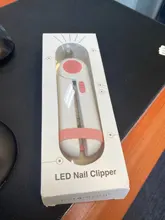 Gato cortador de uñas para perros clavo Clipper de corte de máquina de belleza tijeras iluminación LED cachorro gatito garra de acicalamiento uñas Trimmer