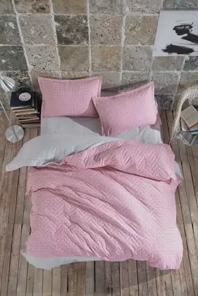 

Powder Design 100% cotton Ranforced 220x230cm 4 PCS Duvet set