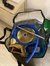 Bolsa de refrigerador térmico aislado para almuerzo, almacenamiento grande y cuadrado de bebidas frías, bolsas de aluminio para comida y café, 4 personas