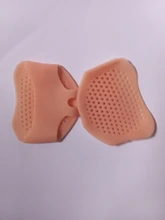 Plantillas de Gel de tacón alto, almohadillas suaves de silicona transpirables, cuidado de la salud, inserto de plantilla para zapatos, accesorios, 1 par