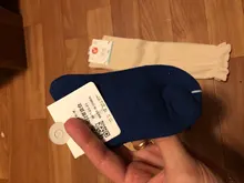 YWHUANSEN-Calcetines transpirables de encaje de algodón para niña, medias hasta la rodilla, para primavera, otoño e invierno, 1 par