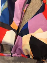 Female Swimsuit Bikini-Set Sarong Three-Pieces Swim-V2804 Printed HALTER Women with Cube