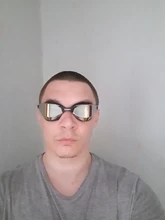 COPOZZ profesional impermeable chapado claro doble Anti-niebla gafas de natación Anti-UV de las mujeres de los hombres gafas de natación gafas con el caso