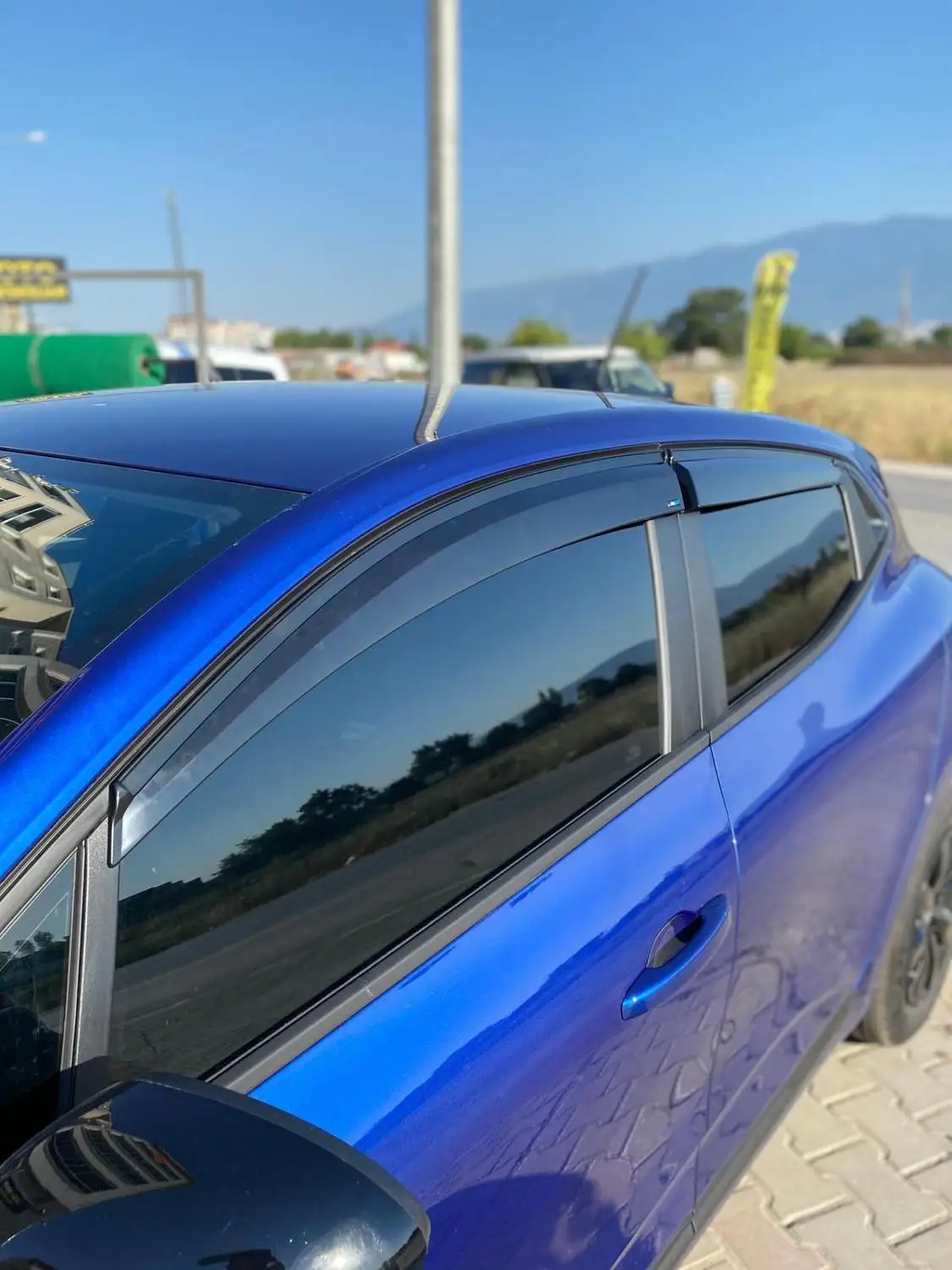 Renault Clio 4 Wind Deflector 2012 2013 2014 2015