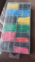 TOOSN 530pcs Heat Shrink Tube shrinkage ratio 2:1 Thermal contra Sleeve cable termoretractil