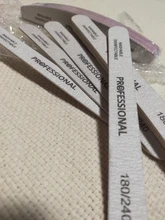 5 unids/lote de archivo 100/180 tope de lijado de manicura pedicura pulido polaco PP o de madera profesional archivos herramienta Grey barco