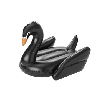 

Buoy swimming Black Swan • ring floating mattress • Pleasure Beach • Swan shape floating mattress • Pool Party • G