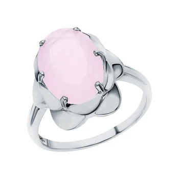 

Silver ring with cubic zirconia sunlight sample 925