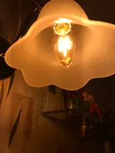 Light-Bulb Edison-Lamp Filament Spiral G95 G125 T225 Retro Led Yellow Vintage ST64 220V