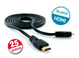 

HDMI cord v1.4 Biwond 25m (24AWG and booster)