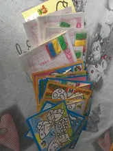 20Pcs Early Educational Learning Creative Drawing Toys for Children Magic Scratch Art