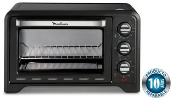 

MOULINEX MINI OVEN OX441110 19L WHITE GRILL TA