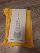 AZDENT-irrigador Dental eléctrico de agua, inalámbrico, portátil, recargable por USB, 5 modos, impermeable IPX7