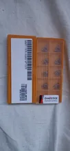 MMT-Herramienta de torneado de carburo, herramienta para corte de hilo, 11IR, AG60, VP15TF, UE6020, US735