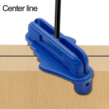 

Scribe Centerline Gauge Woodworking Multi-function Marking Tool Carpenter Hand Tools Center Scriber Gauge