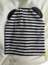 Gorro de algodón con orejas para bebé, accesorios cálidos para recién nacido, sombrero de otoño e invierno para niño, gorrito para niño, gorra para niña