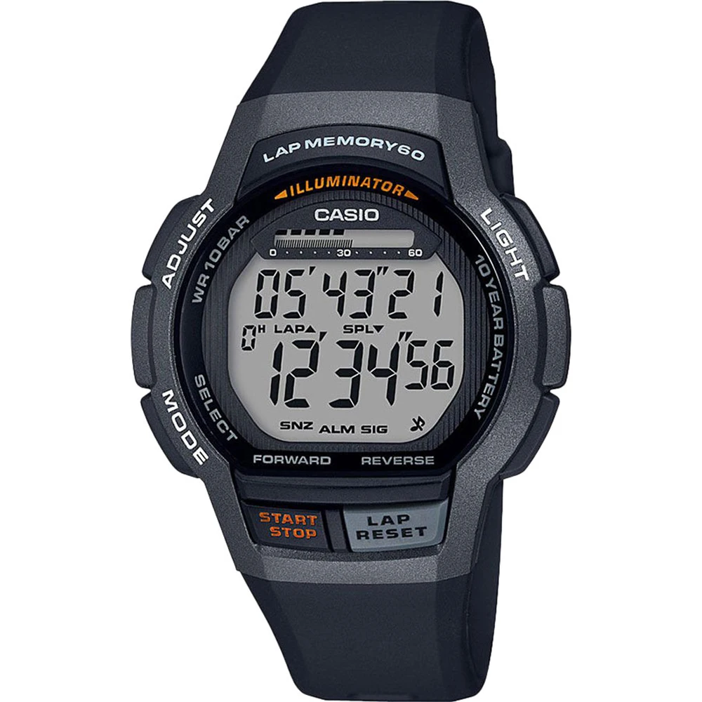 Наручные часы Casio WS 1000H 1AVEF мужские цифровые|Цифровые часы| |