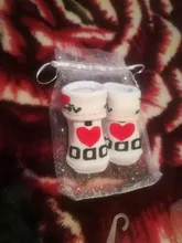 Calcetines de algodón para bebé recién nacido, blanco, amor de madre/papá, 0 a 6 meses, para fiesta, Baby Shower