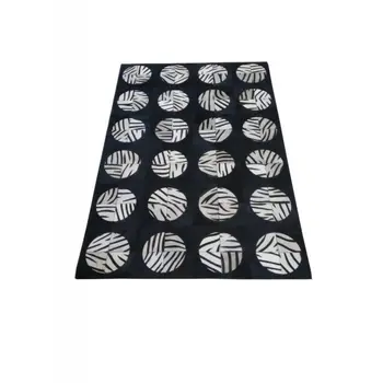 

Carpet patchwork cowhide 122x183 cm
