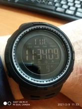 SKMEI Hombres Deportes Relojes de Cuenta Regresiva de Doble Tiempo Reloj Crono Alarma Digital Relojes de Pulsera 50 M Impermeable Relogio masculino 1251