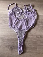 Yimunancy-Body de encaje Floral para mujer, Body transparente Sexy de peluche, monos ajustados para mujer 2020
