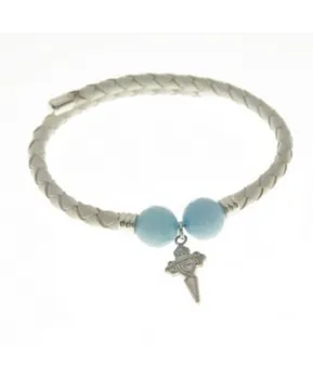 

Rhodium Silver Celtic RC bracelet