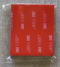 Cinta adhesiva de espuma acrílica de doble cara, 3M, VHB 5608, cinta de montaje resistente a elegir, ancho, 10 Uds., troquelado, redondo/rectangular