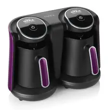 Arzum Okka Minio Duo Автоматическая Турецкая кофеварка, 8 чашек емкость моющийся кофейник, система звукового оповещения