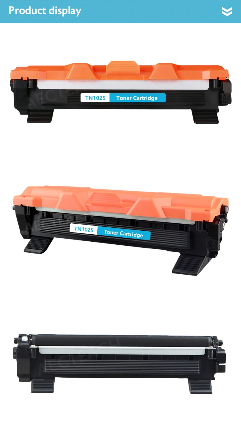 Aecteach TN1025 Черный тонер-картридж для принтера Brother TN1030 TN1050 TN1060 TN1070 HL-1110 TN-1050 TN-1075 TN 1075 1000 1060 принтеры