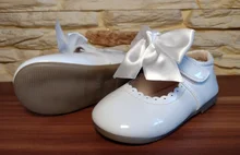 Sandalias de piel sintética transpirables con lazo para niñas, zapatos de verano para niños pequeños, 2020
