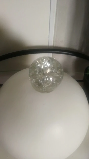Glass Bubble Ball Handycraft Feng Shui Rockery Water Fountain Crystal Ice Ball