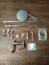 Mixer Tap Shower-Faucet-Set Wall-Mounted Bath Frap Rainfall F2420 Single-Handle Hand-Sprayer