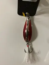 Spinner Spoon Lures Kingdom For Fishing Feather-Hook Hard Baits Metal-Material with Full-Aqueous-Layer