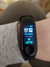 Reloj de pulsera inteligente deportivo M3 con pantalla a Color, rastreador de actividad, control del ritmo cardíaco, para niños, hombre y mujer