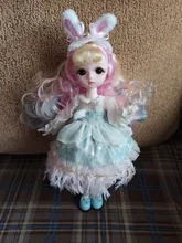 Muñeca de Hada de los sueños 1/6, maquillaje bonito, 28cm, muñecas articuladas con bolas, incluyendo ropa, zapatos, Estilo Princesa, muñecas bricolaje juguete BJD, regalos para niñas