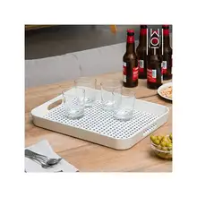 Поднос этнические бамбуковые волокна вагон тренд