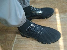 Los hombres y las mujeres corriendo zapatos transpirables zapatillas de moda casuales zapatos de pareja zapatos de talla grande 36-48