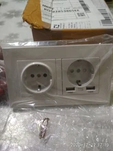 Wall-Socket Pc-Panel Charge-Port COSWALL Black Hidden Standard Russia Spain EU with 2-Usb