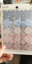 Journamm-pegatinas adhesivas bonitas para diario, Kawaii, suministros de papelería, pegatinas de plantas, diario, álbum de recortes, etiquetas adhesivas, 120 Uds.