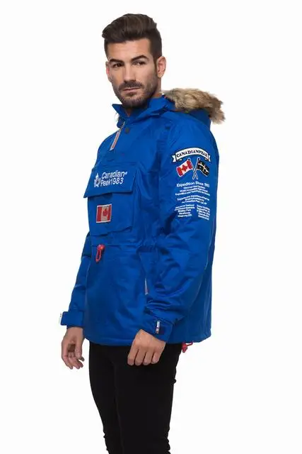 Canadian Peak BANOTIKO Abrigo para Azul RBMCPSA116 3|Parkas| - AliExpress