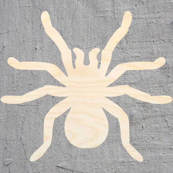 

tarantula silhouette Laser Cut Out Wood Shape Craft Supply Unfinished Cut Art Projects Craft Decoration Gift Decoupage Ornament