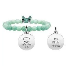 

KIDULT-BRACELET AMAZONITE PENDANT BOYS 316L STEEL-COD 731134-FAMILY