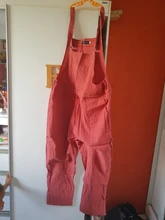 Camiseta de mujer, peto, mono holgado de talla grande para mujer, peto con bolsillos de mono, pantalones sin mangas de talla grande S-3XL 2020