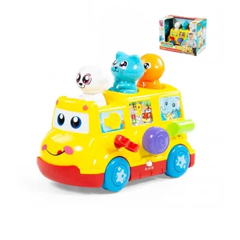 

Color & Shape Polesie Toys \"School Bus\" (box) toys children's educational for kids game for boys and girls learning and education fine motor skills COLOR and SHAPE
