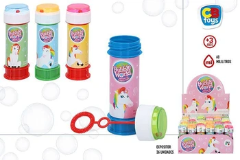 Pompero Unicornio - Pomperos Pompas de jabón infantil niños niñas. Regalos Cumpleaños, Comuniones Detalles